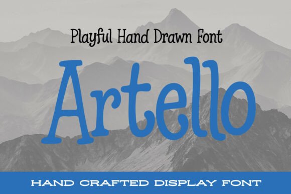Artello: Whimsical Script Font for Creative Projects