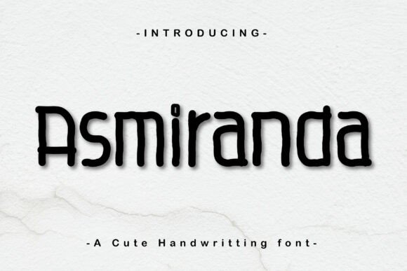 Asmiranda Font: A Touch of Elegance for Your Business