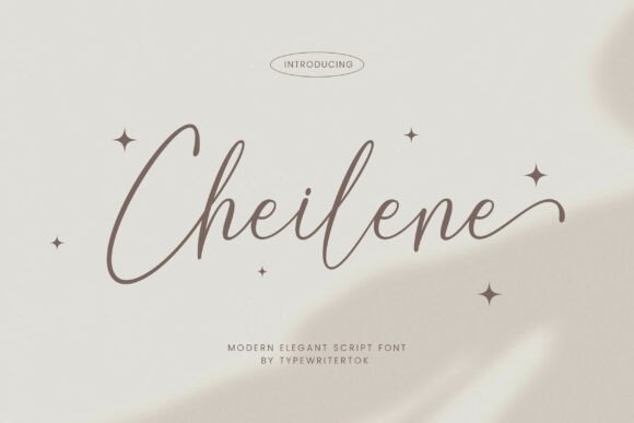 Cheilene: Elegant Script Font