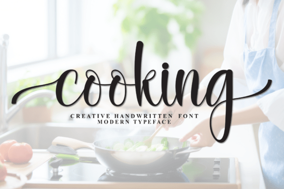 Cooking: A Stylish Script Font