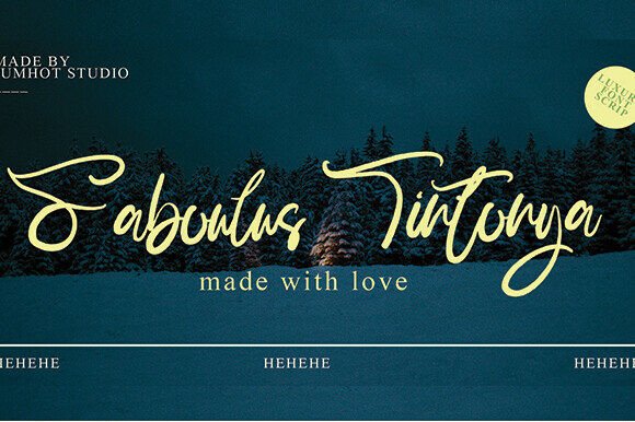 Faboulus Tintonya: Elegant Script Font