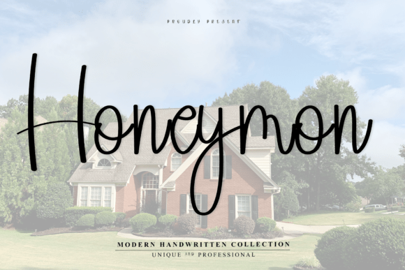 Honeymon Font: Warm, Handwritten Style