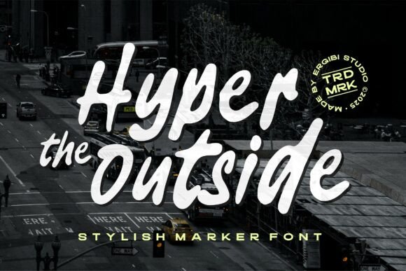 Hyper Outside: A Bold Font for Business