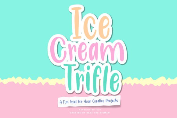 Ice Cream Trifle Font for Elegant Design