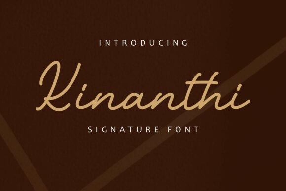 Kinanthi: A Refined Handwritten Font