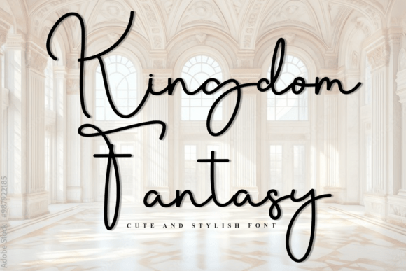 Kingdom Fantasy Font: A Festive Touch