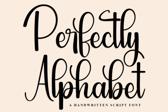 Perfectly Alphabet Font for Elegant Design