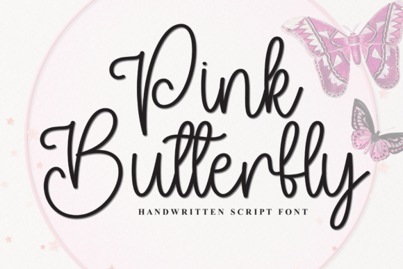 Pink Butterfly Font Review