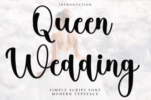 Queen Wedding Font for Web Design