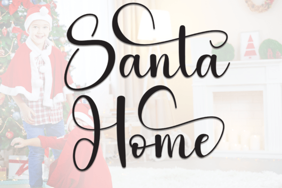 Santa Home Font for Web Design