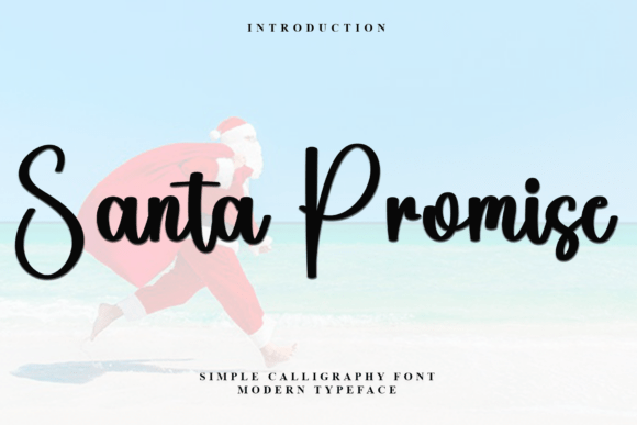 Santa Promise Font for Business