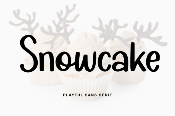 Snowcake Font: Sweet & Stylish