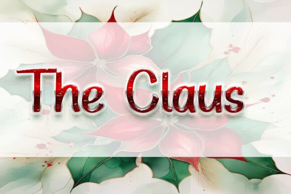 The Claus Font: A Creative Touch for Makers