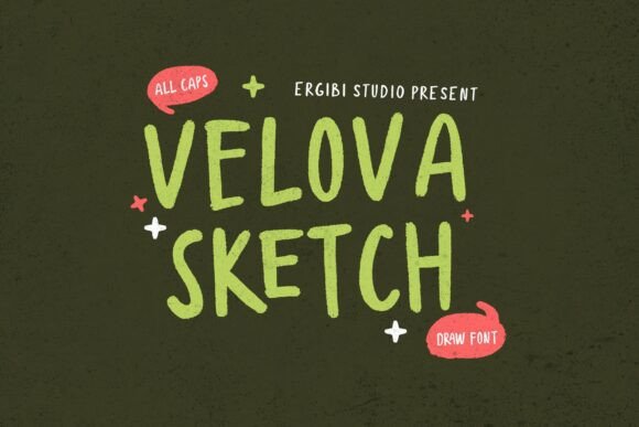 Velova Sketch: A Natural Font for Business