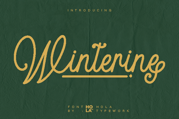 Winterine: A Font That Elevates Your Brand