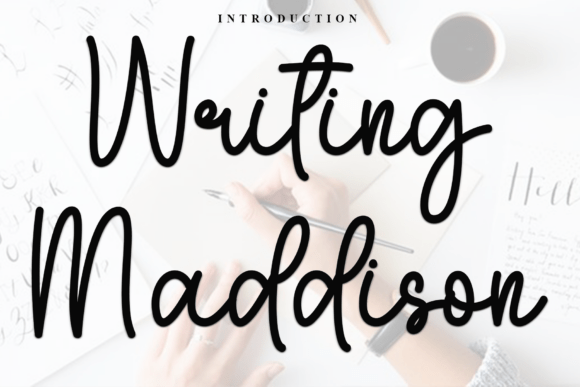 Writing Maddison: A Festive Font for Business